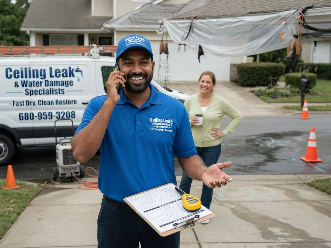 Ceiling Leak Cleanup Piedmont, KS FAQs